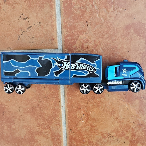Hot wheels truck with trailer - wheels,