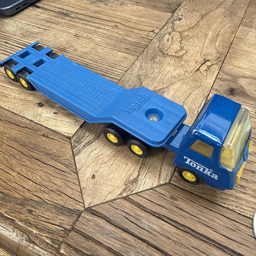 Tonka blue truck and - -,