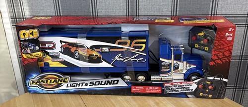 Fast lane semi - truck, trailer