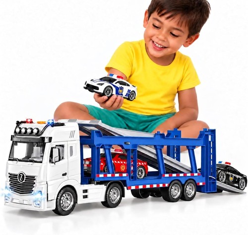 Semi truck toy detachable - truck,