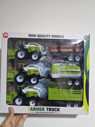 Kids toy farm tractor vehicle - kids,