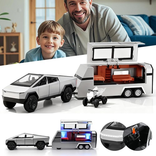 Cyber truck pickup trailer - pickup, rv