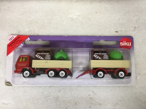Siku 1511 mercedes lkw zug - 1511, lkw-zug