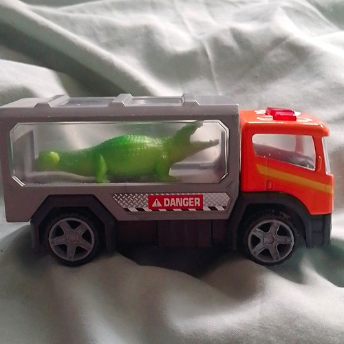 Plastic toy truck with - plastic,