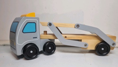 Classic world wooden toy truck - wooden,