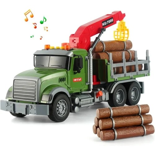 Tow truck toy pull back - tow,