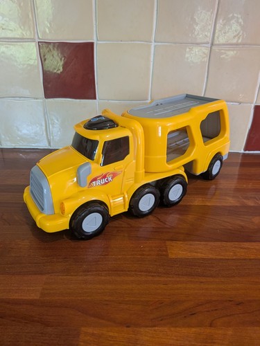 Large yellow car - large,
