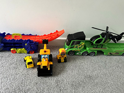 Plastic toy vehicle - toy, lot