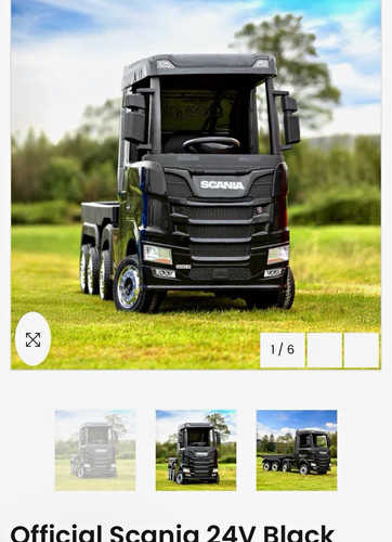 Scania 24v electric ride - 24v, ride-on