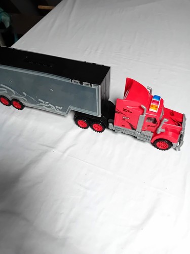 500 red plastic - red, truck