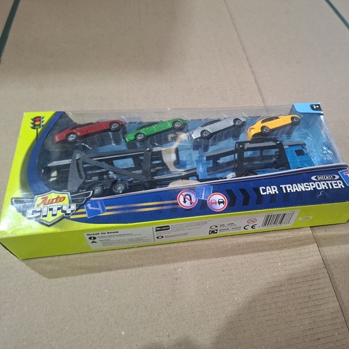 Auto city transporter truck - transporter,
