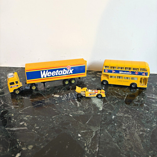 Weetabix toy vehicle set - toy,
